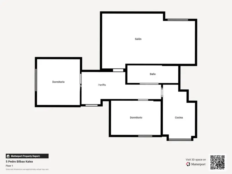 Plaan - Apartment with Balcony in Basauri Centre