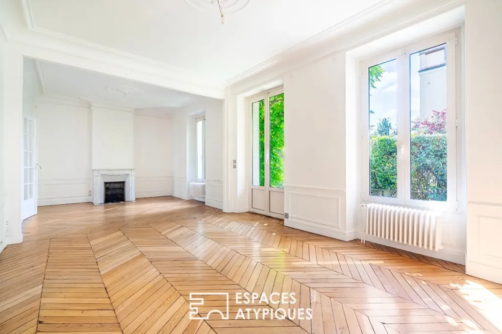 Séjour - Maison 7 pièces à Saint-Mandé