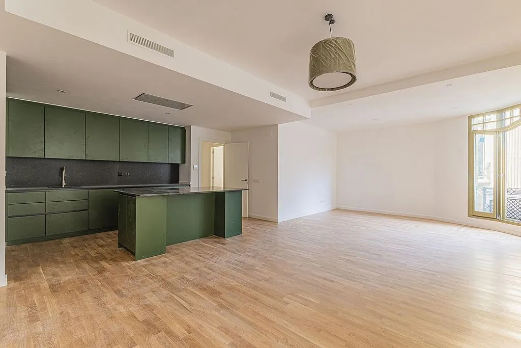 Cucina - Modern Flat with City Views in Ciutat Vella, Barcelona