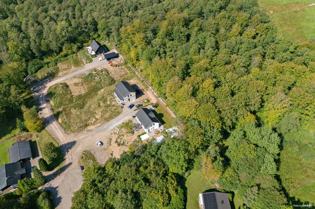 Aerial - Customisable Villa in Svenstorp, Skåne