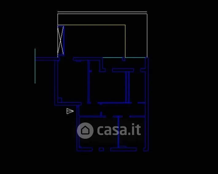 Planimetria - Ground Floor Apartment with Private Garden in Pisa