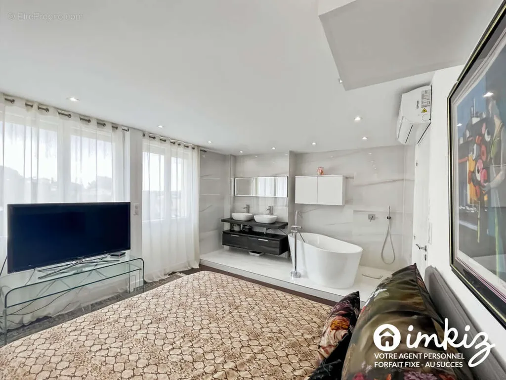 Camere da letto - Sea View Apartment with Terrace in Bandol