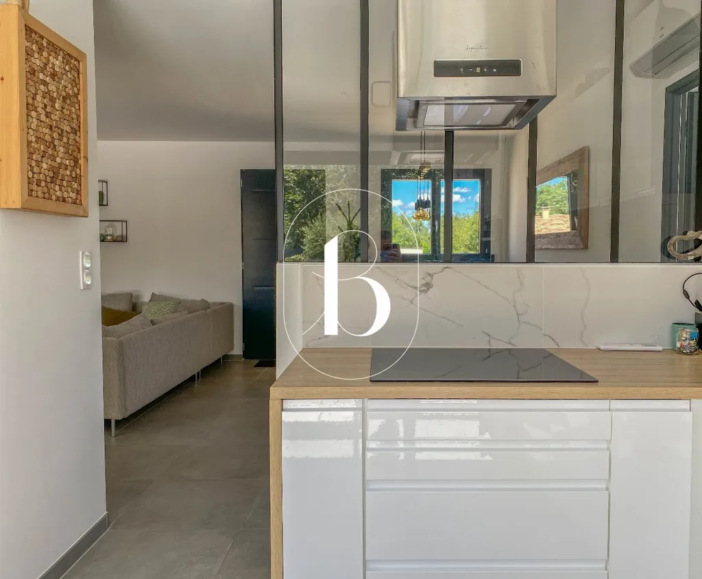 Cuisine - Villa avec Piscine et Jardin à 25mn d'Uzès
