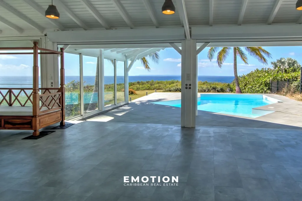 Terrazza - Villa with 180° Sea View in Sainte-Anne