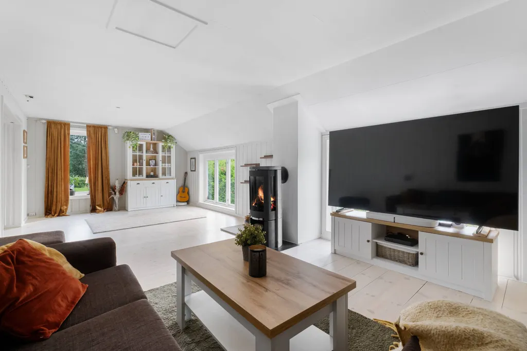 Soggiorno - Casa di 6 locali a Fjellhamar