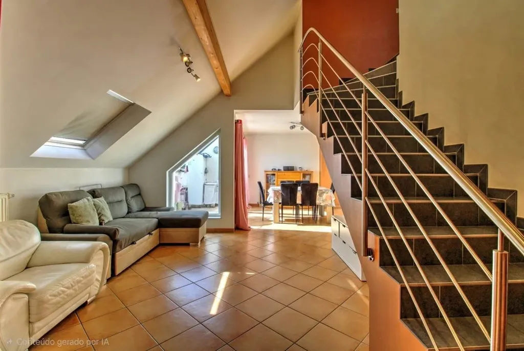 Séjour - Duplex avec Balcon au Centre-ville d'Esch-sur-Alzette