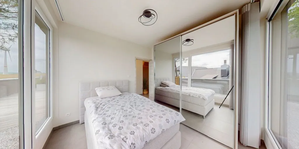 Chambres - Penthouse avec Terrasse de 80 m² à Binche