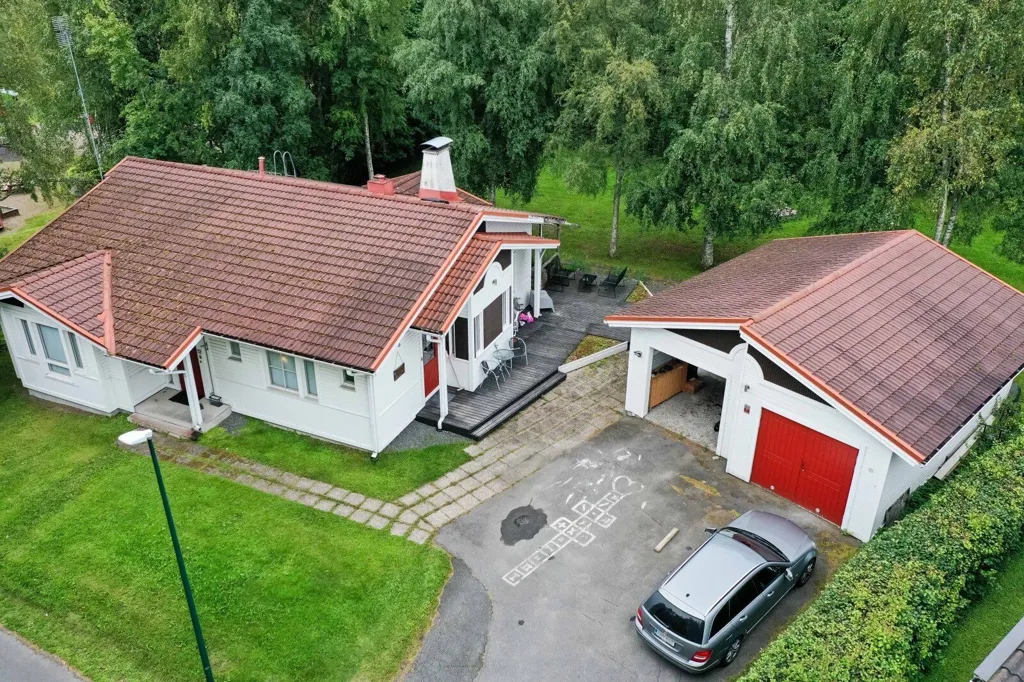 Vista aerea - Detached House with Sauna in Tornio