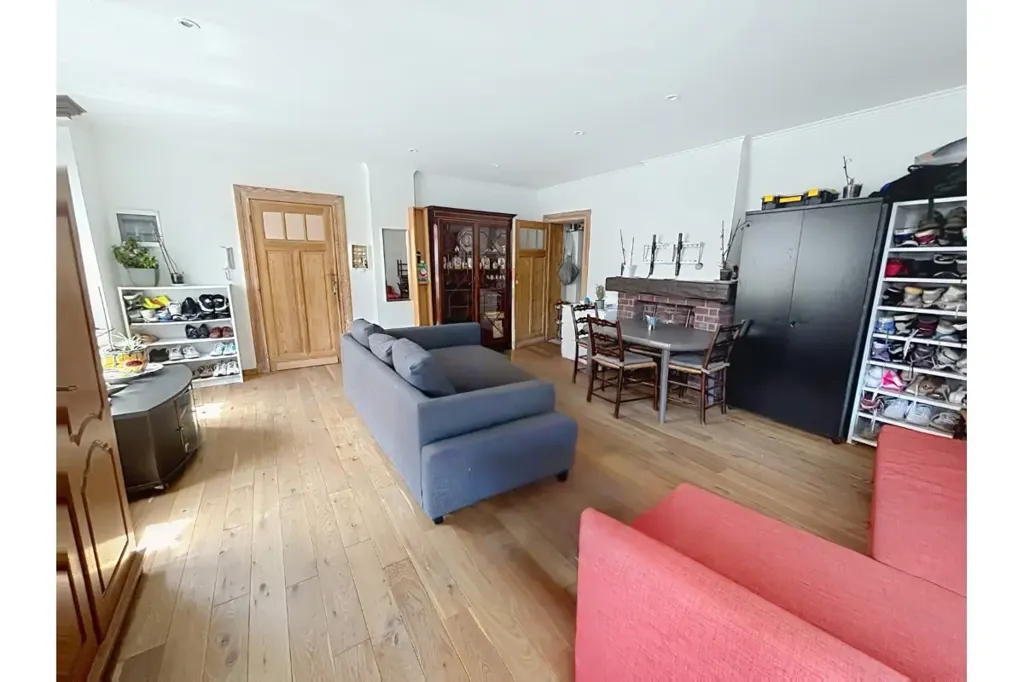 Séjour - Appartement avec Terrasse dans le Quartier Plasky à Schaerbeek