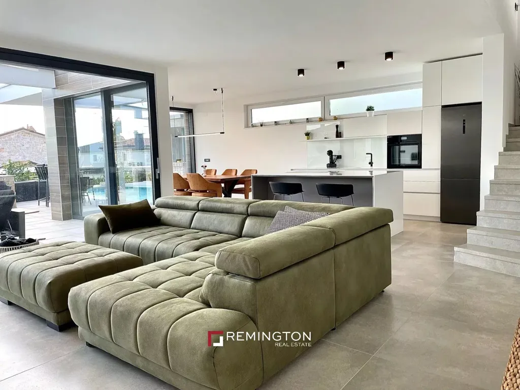 Séjour - Modern Villa with Pool in Private Resort, Krk
