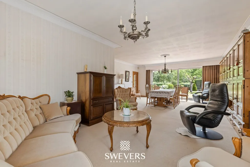 Living Room - Open Plan House with Garden in Beringen