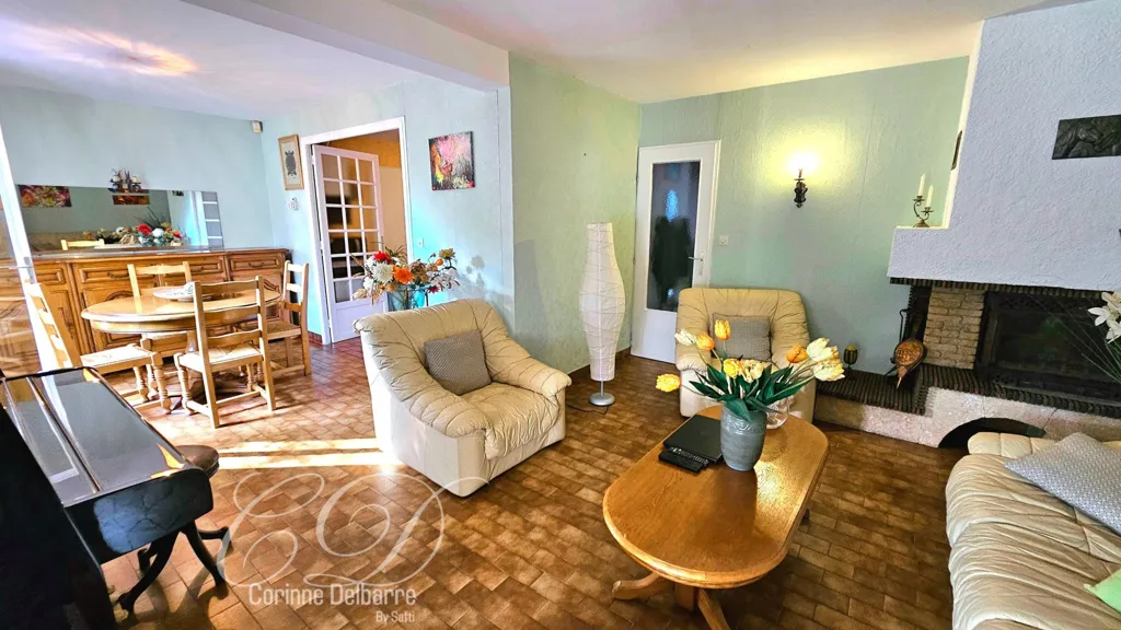 Living Room - Villa with Terraces near Sommières