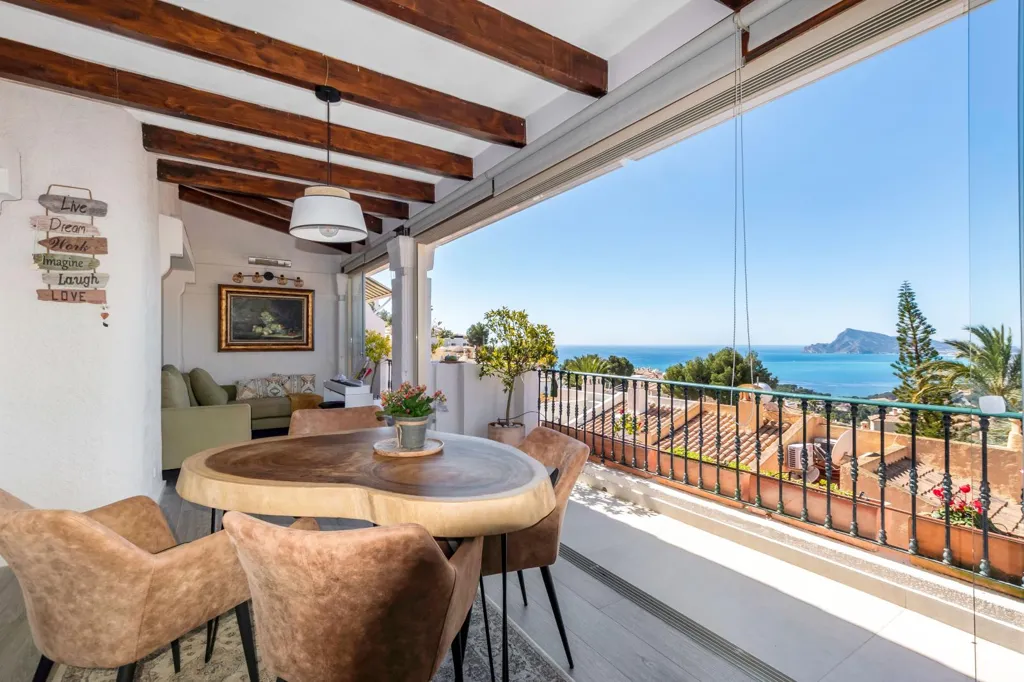 Terrasse - Refurbished Villa with Panoramic Views in Altea Hills