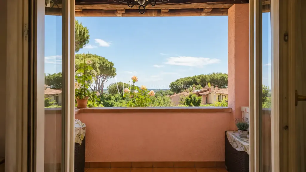 Balcon - Twin Villa with Private Garden in Formello