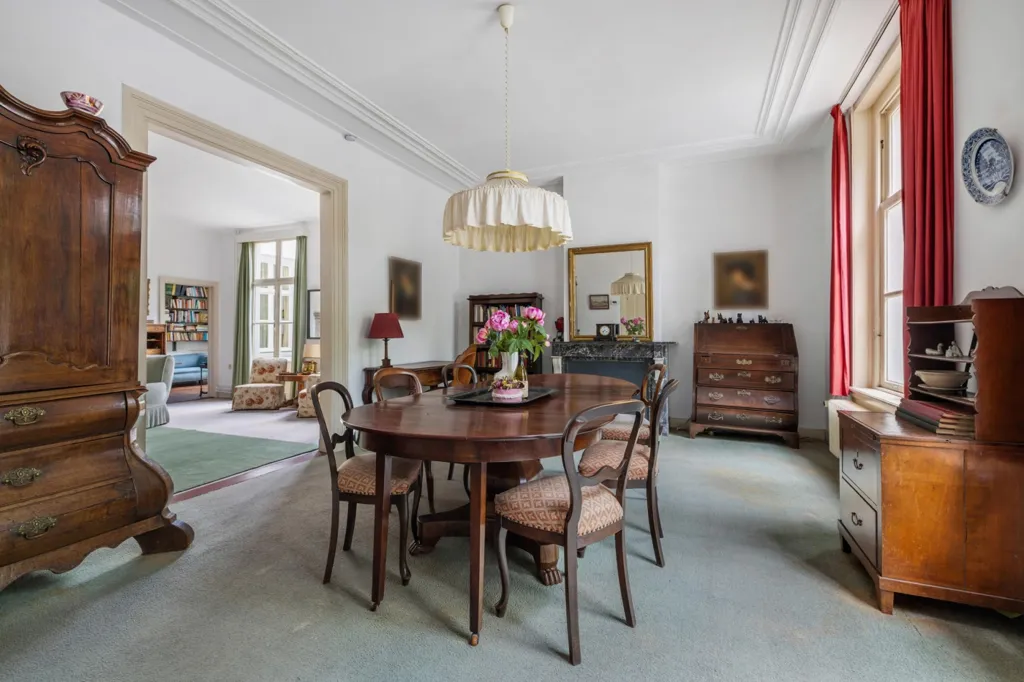 Dining Room - Monumental Villa with Historical Charm in Breda