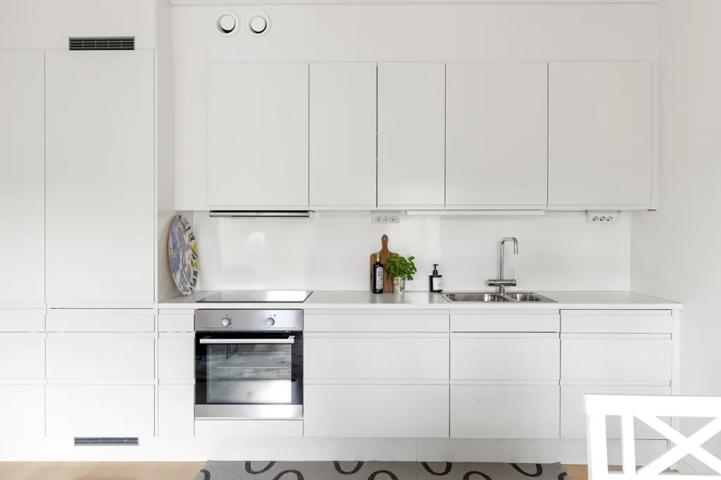 Cuisine - Modern Flat with Balcony in Hässelby Strand