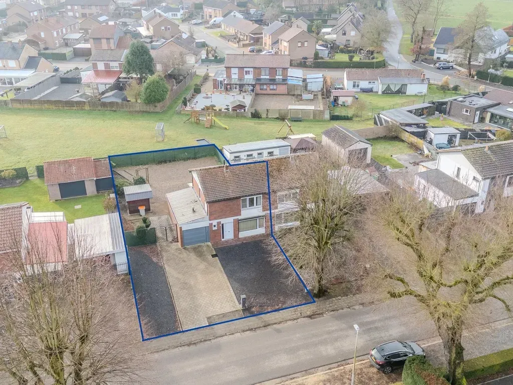 Aerial - Semi-detached House with Garden in Lanaken