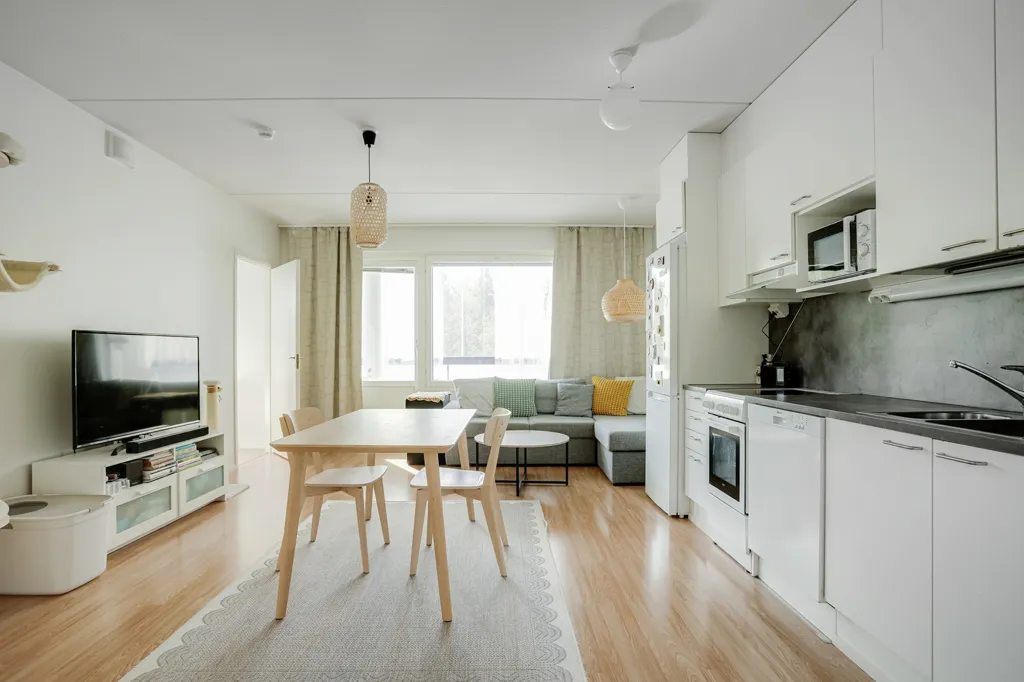 Soggiorno - Modern Apartment with Balcony in Lahti