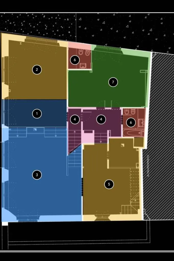 Floor Plan - Historic Villa with Panoramic Views in Florence