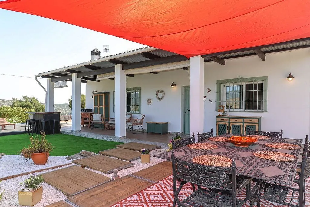 Terrasse - Rustic House with Pool in Tolox