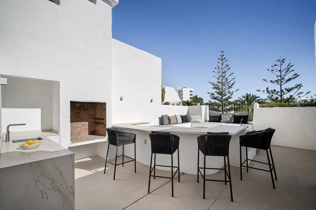 Terrasse - Penthouse Duplex with Sea View in Marbella