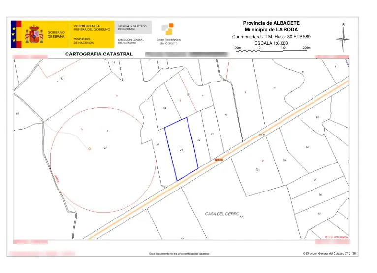 Plaan - Development Plot in Roda, Albacete