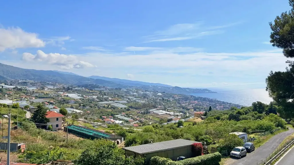 Balcon - Terraced Apartment with Sea View in Coldirodi