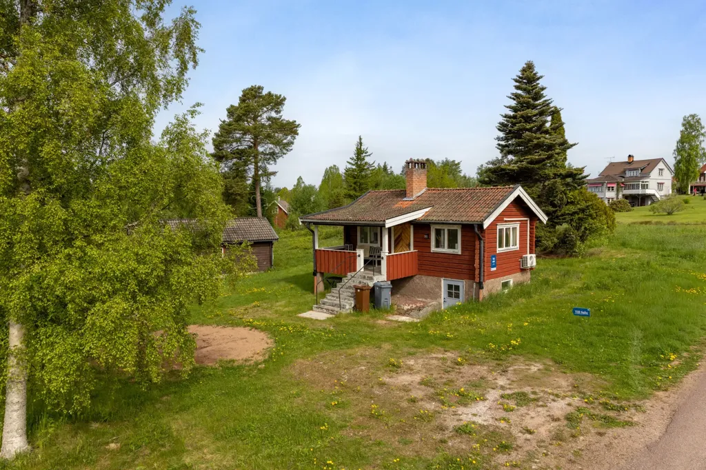 Õhuvaade - Holiday Home with Lake View in Garsås