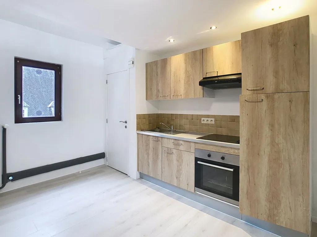 Köök - Renovated Duplex Apartment in Chimay