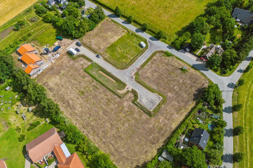 Vue aérienne - Plot for Custom House in Søborg