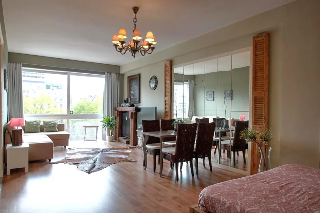 Living Room - Studio with View in Central Antwerp