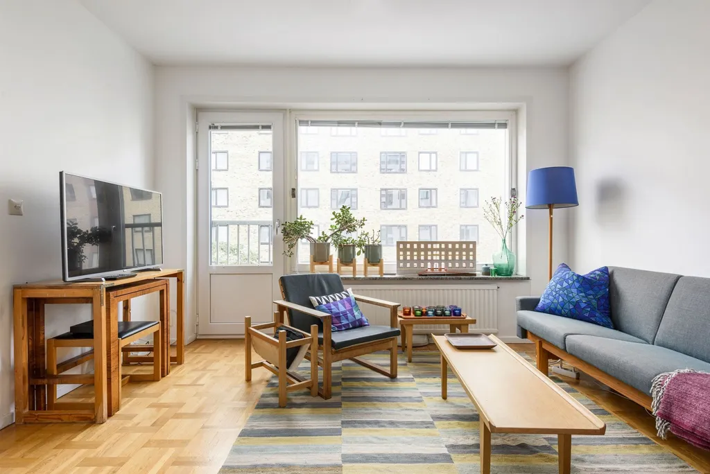 Séjour - Apartment with Balcony in Vasastan