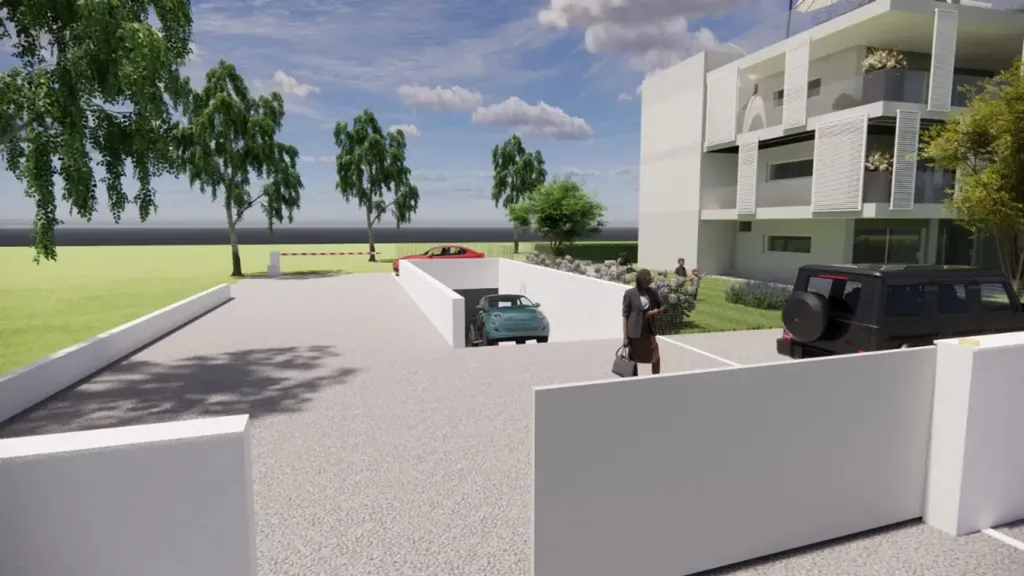Contemporary Triplex with Terrace in Schio