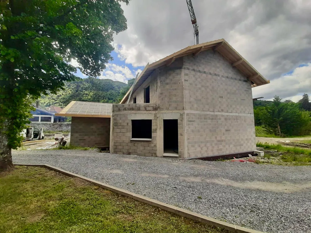 Extérieur - Duplex Neuf avec Jardin à Draillant