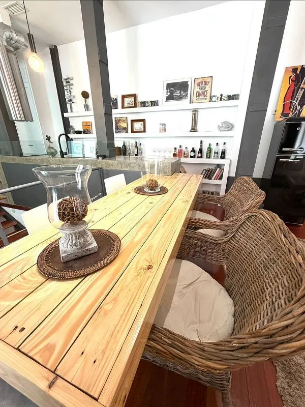 Salle à manger - Loft Duplex with Balcony in Malasaña