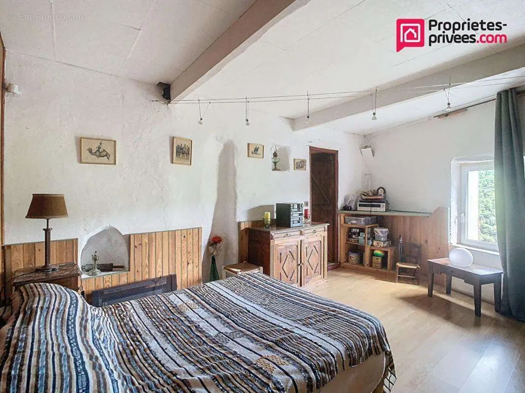 Bedrooms - Charming House with Terraces in Le Vigan