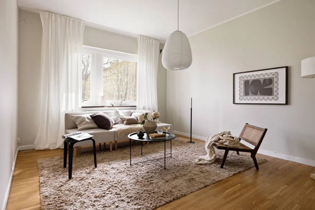 Séjour - Modern Flat with Central Location in Göteborg
