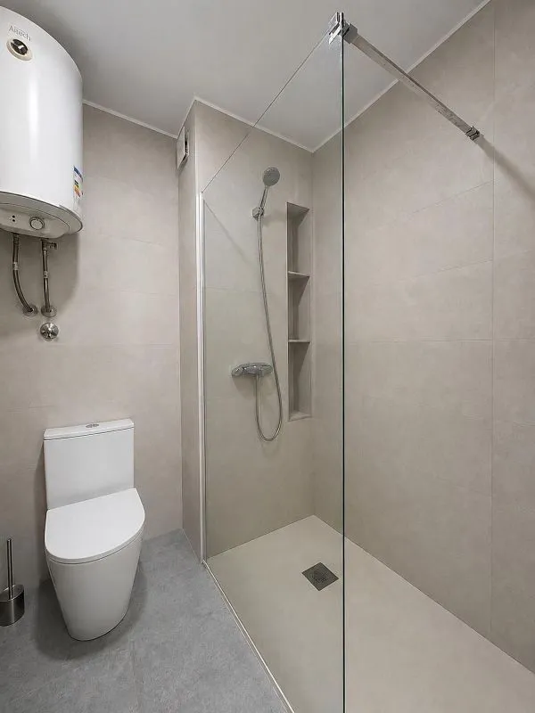 Salles de bain - Student-Friendly Flat with Balcony near Murcia