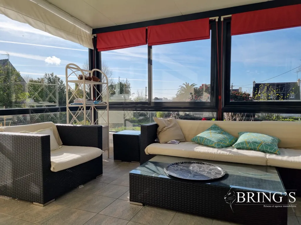 Terrace - Renovated House with Garden in Crozon