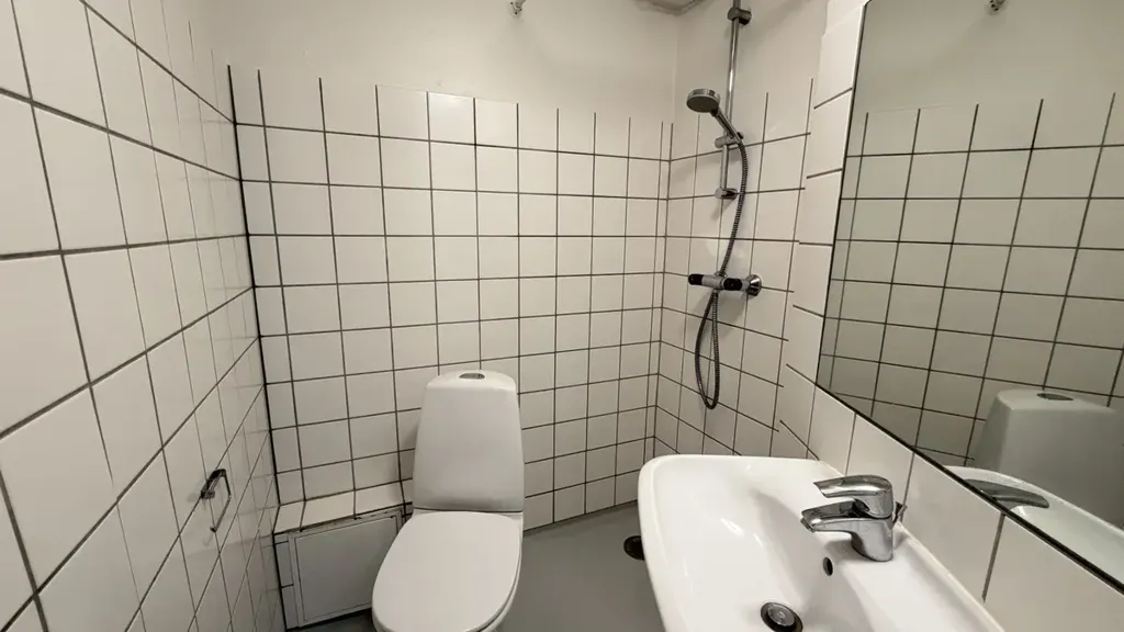 Salles de bain - 2-Bedroom Apartment with Central Location in Randers