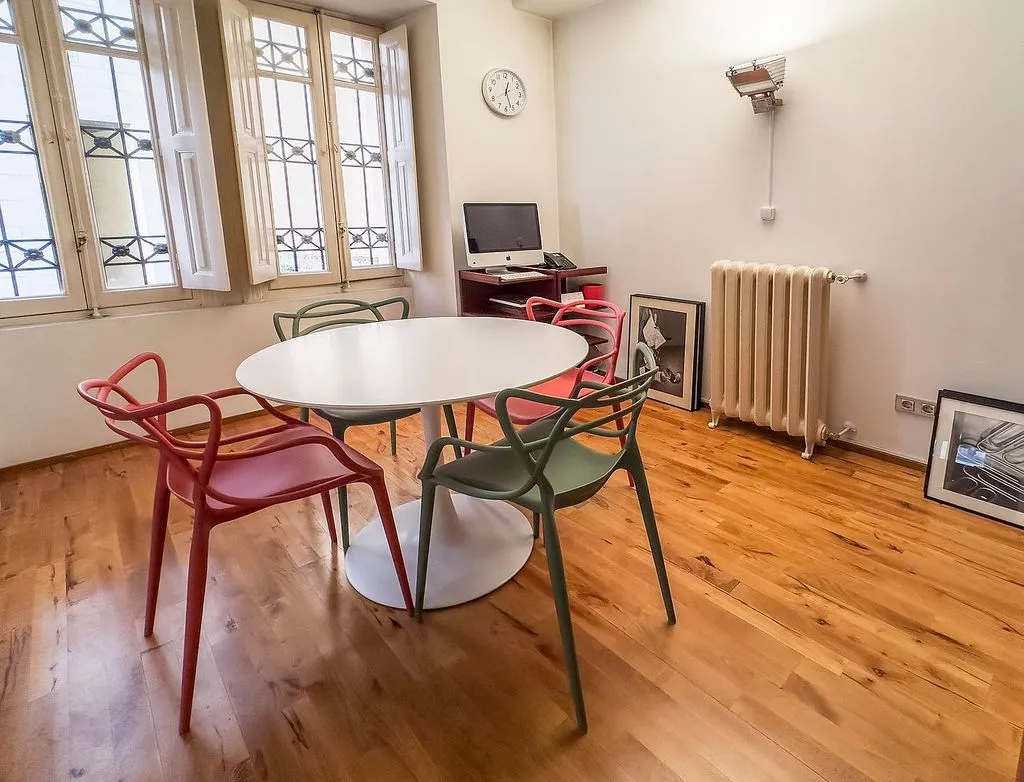 Salle à manger - Modern Flat with Street Views in Vitoria Centre