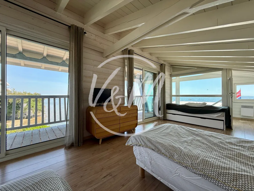 Chambres - Villa avec vue sur le bassin à Taussat