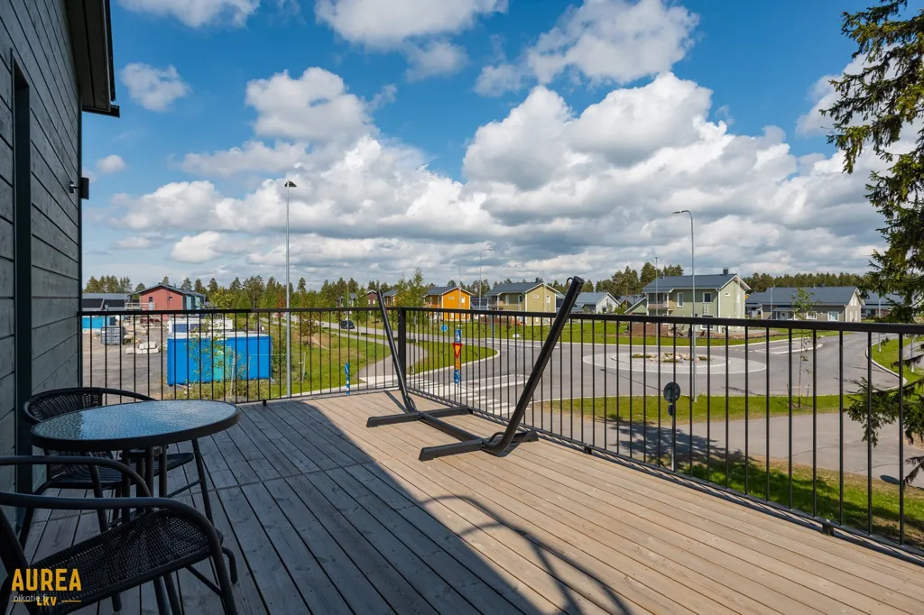 Balcony - Modern Apartment with Sea View in Oulu