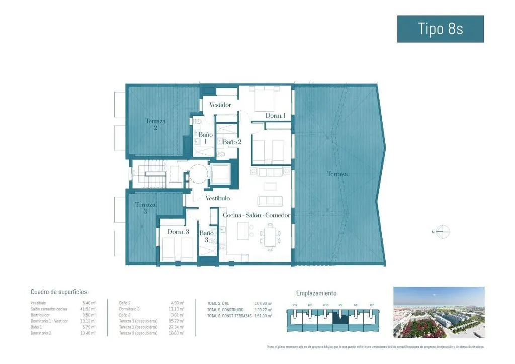 Planimetria - Luxury Flat with Pool in Mijas, Andalusia