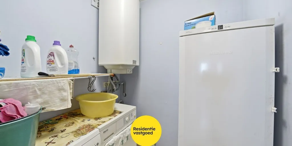Pesuköök - Ground Floor Apartment with Garden in Oudenburg Centre