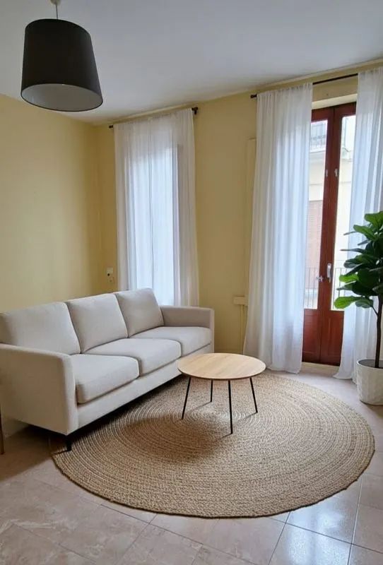 Séjour - Apartment with Private Attic in Valencia Centre