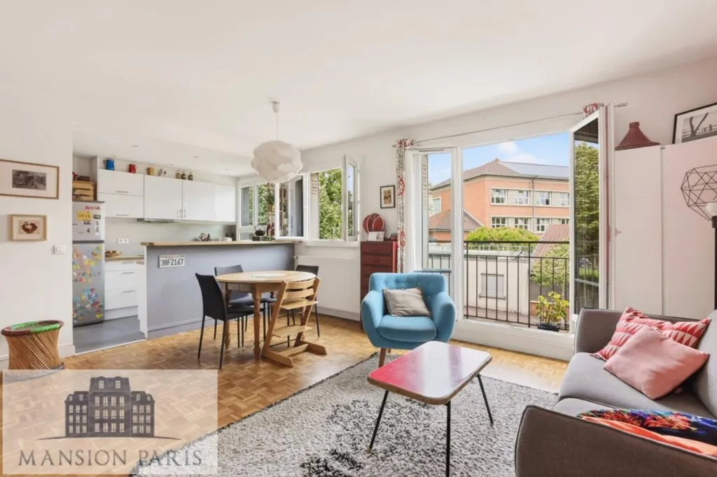 Séjour - Appartement Traversant au Centre de Malakoff
