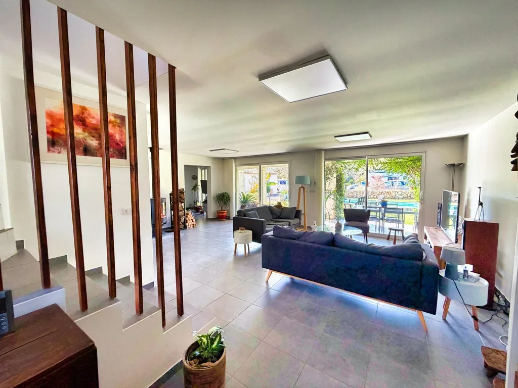 Séjour - Villa Contemporaine avec Piscine près de Cotignac