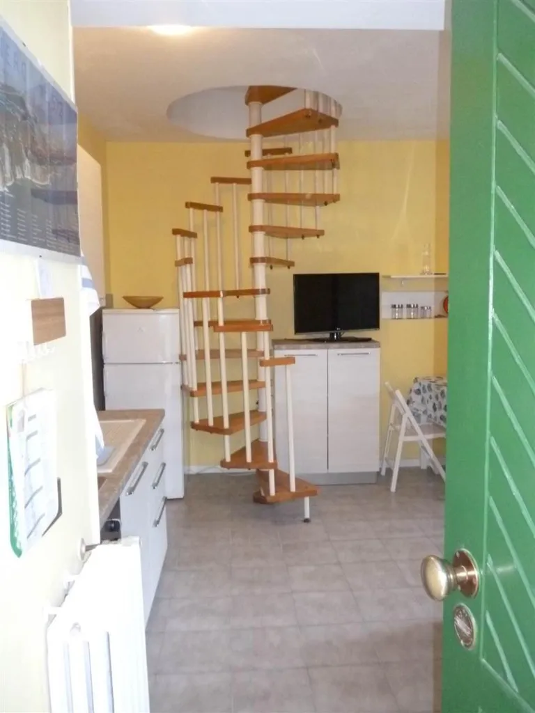 Köök - Twin-Storey Apartment with Sea View in Numana