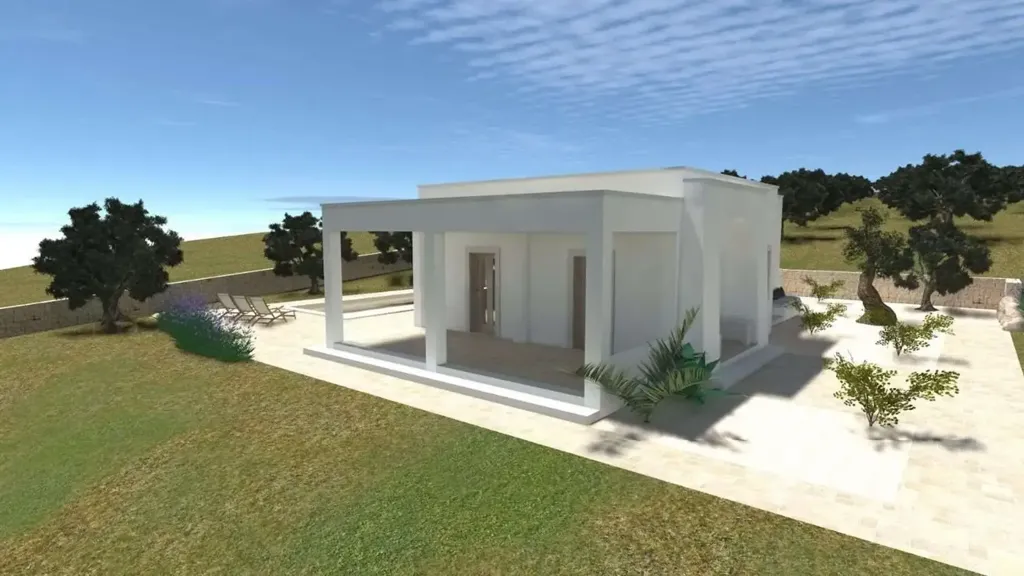 Unfinished Villa with Pool in Ostuni